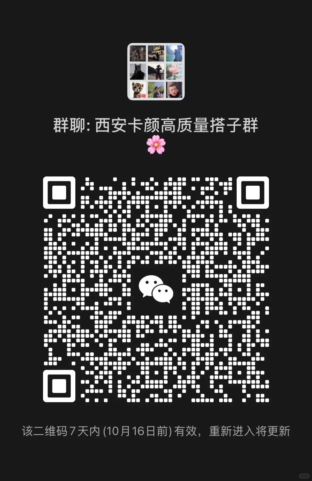 西安卡颜高质量搭子群