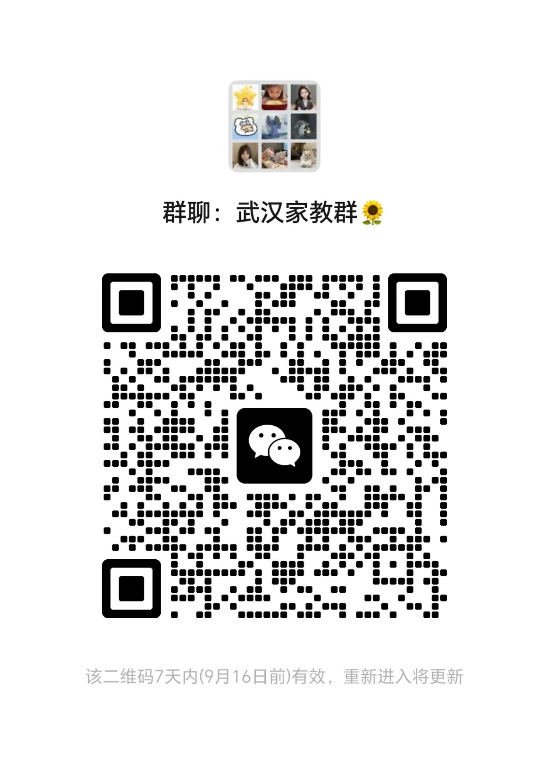 武汉家教群