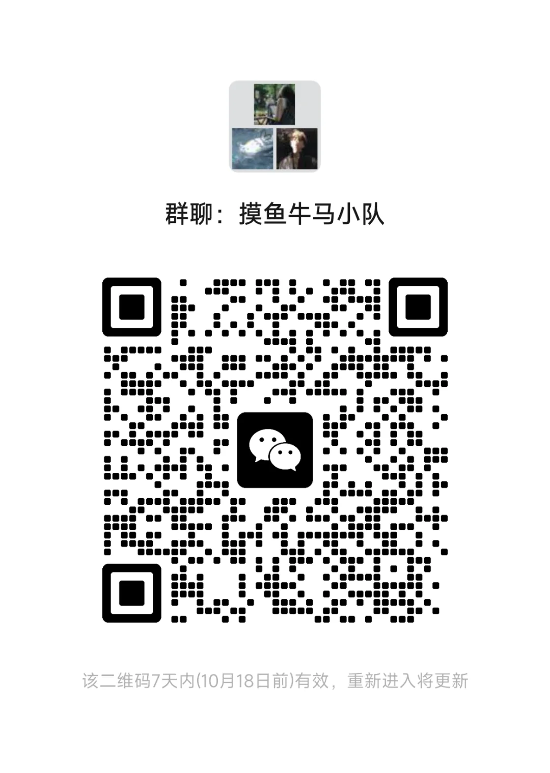 摸鱼牛马交流小群
