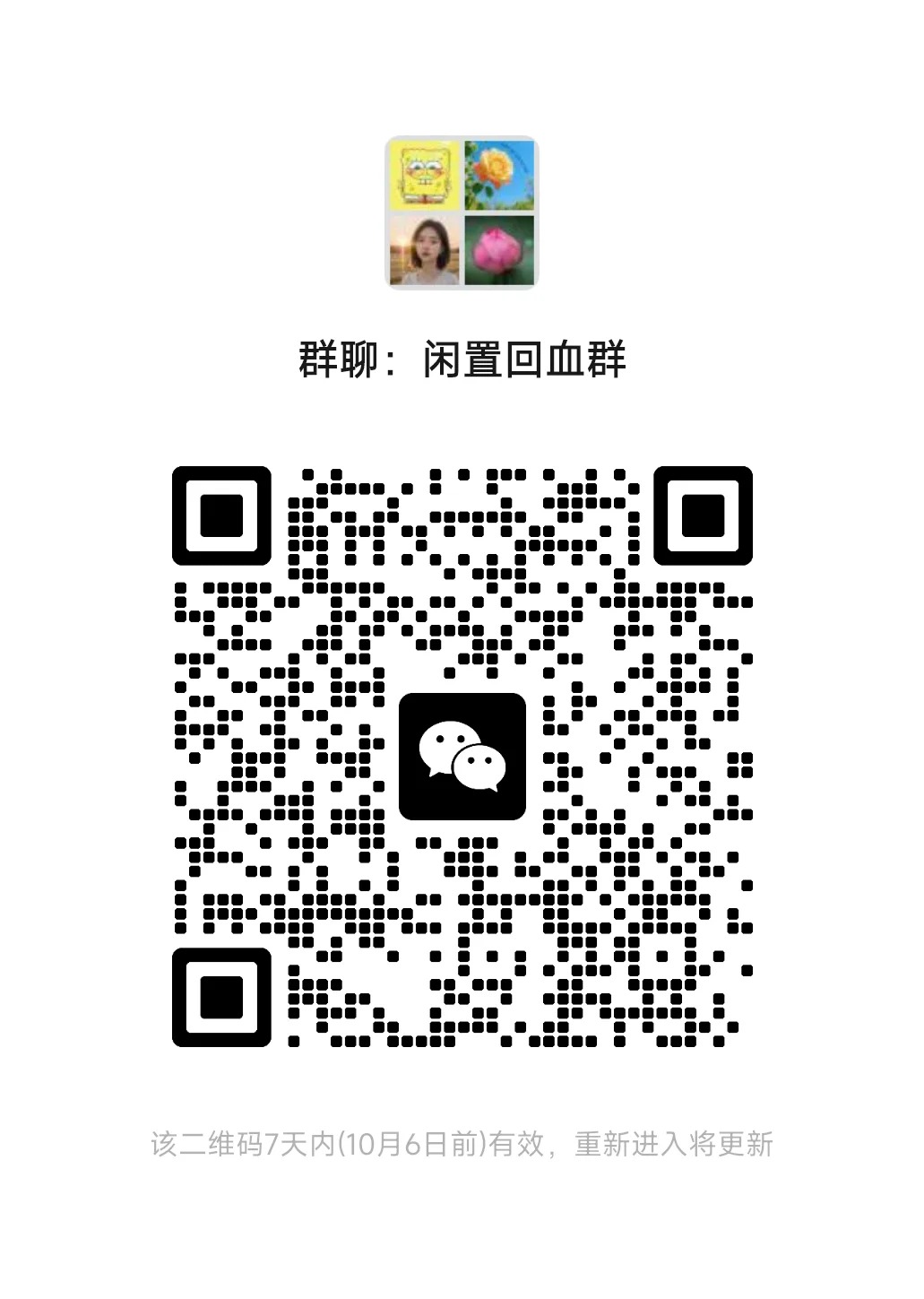 闲置回血群