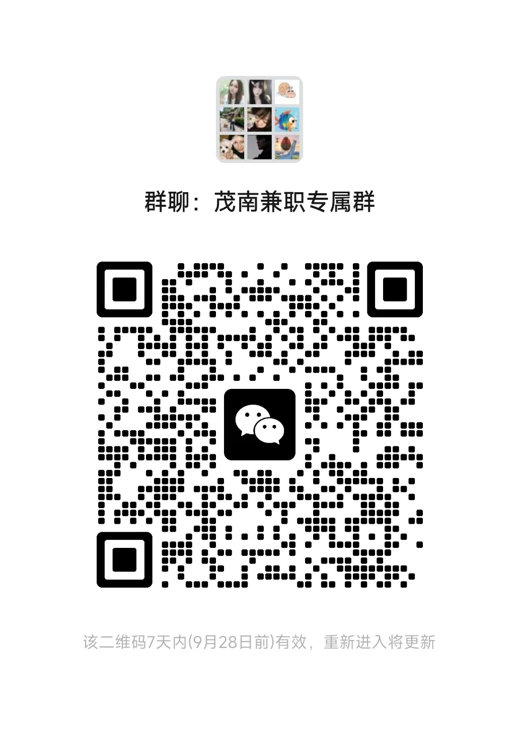 茂南兼职专属群