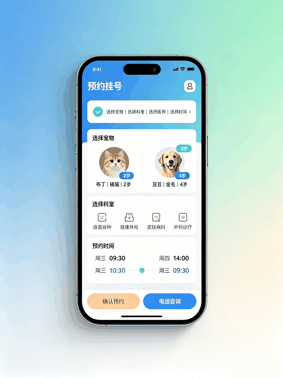 宠物医院小程序