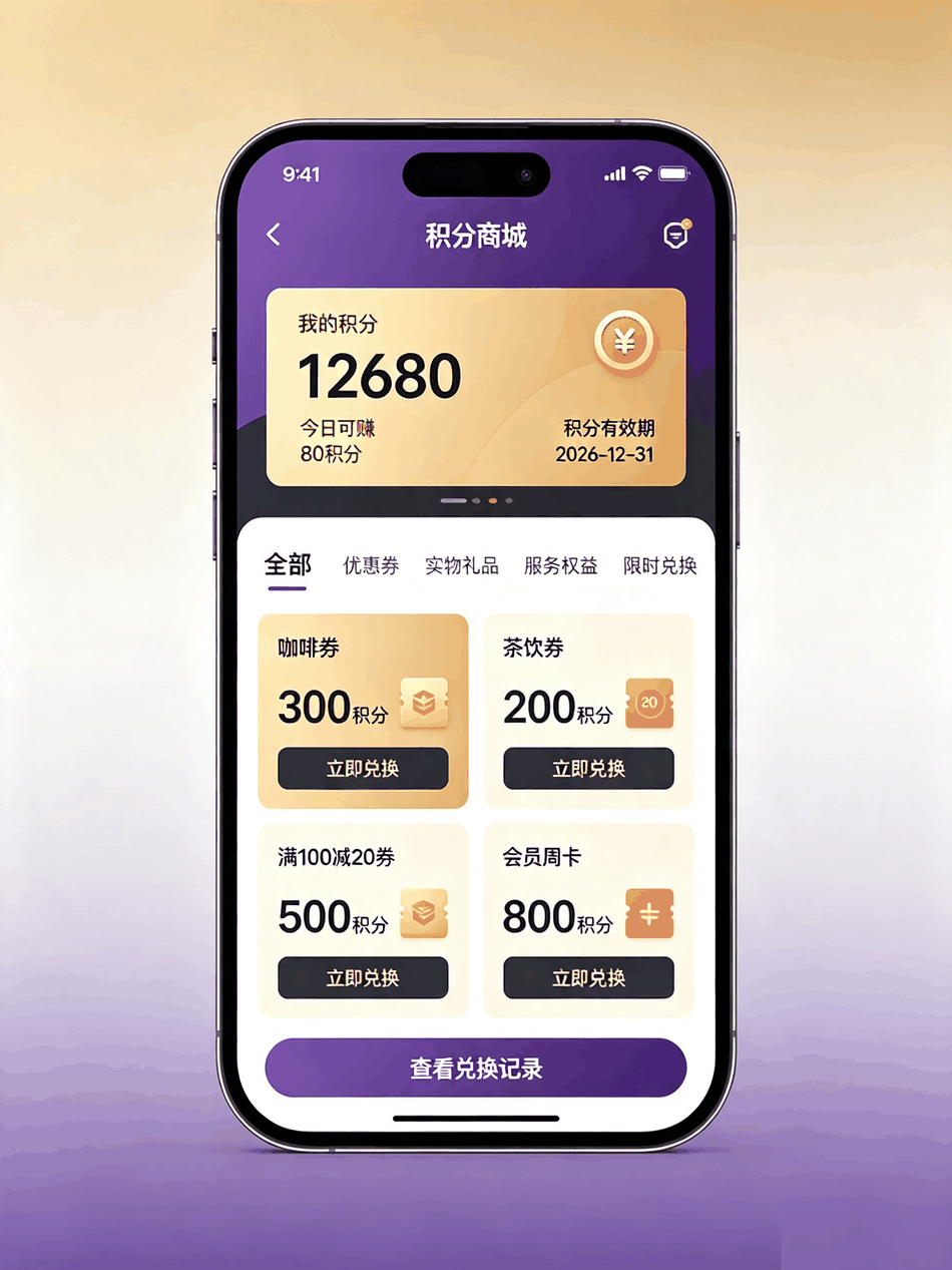 会员管理系统小程序